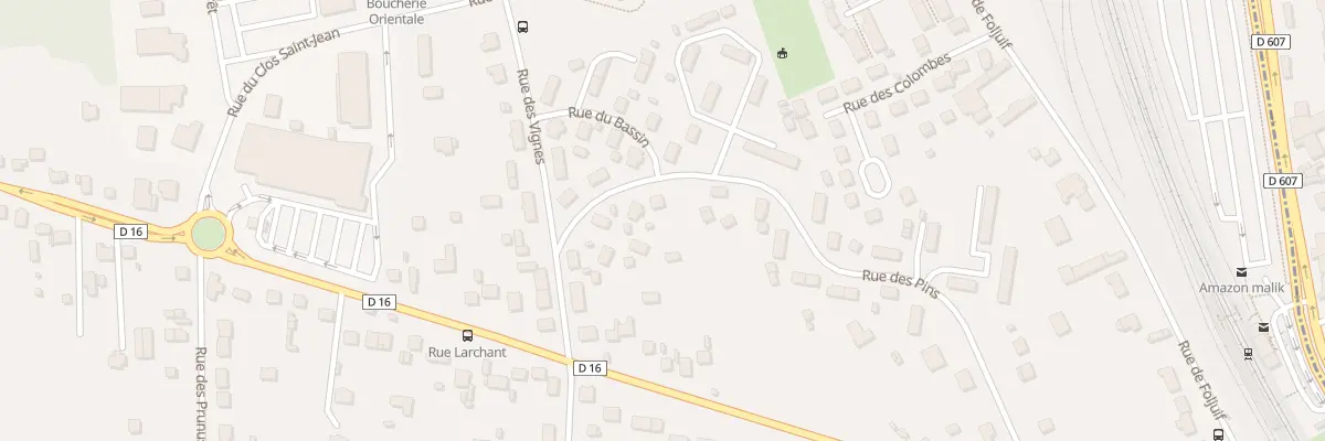 Plan du 23T Rue des Pins à Saint-Pierre-lès-Nemours