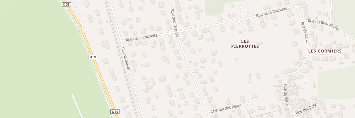 Plan du 39B Rue des Chanois à Livry-sur-Seine