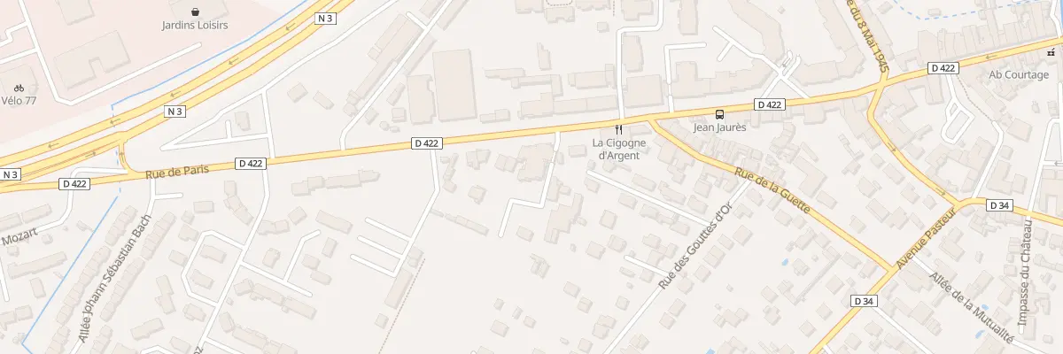 Plan du 4D Rue de Paris à Claye-Souilly