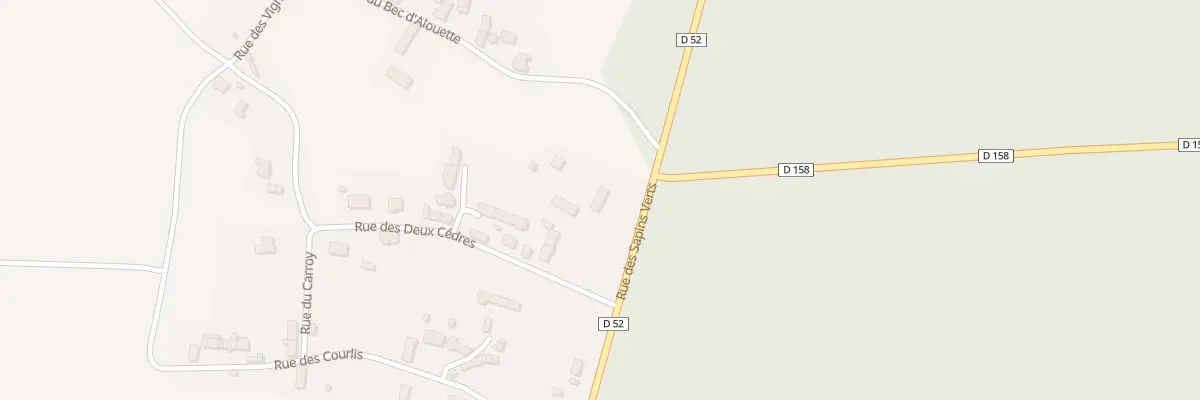 Plan du 2 Rue des Sapins Verts à Étréchy
