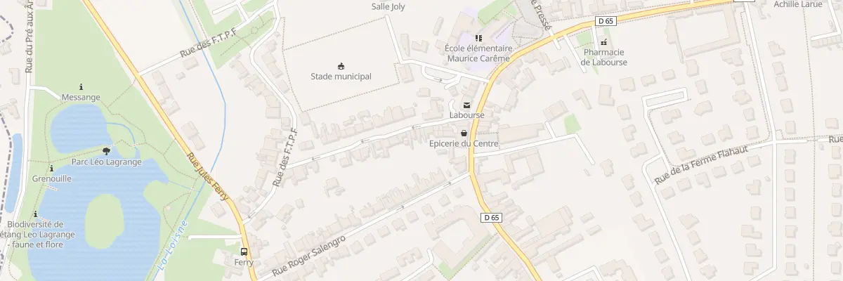 Plan du 3 Rue Duriez à Labourse