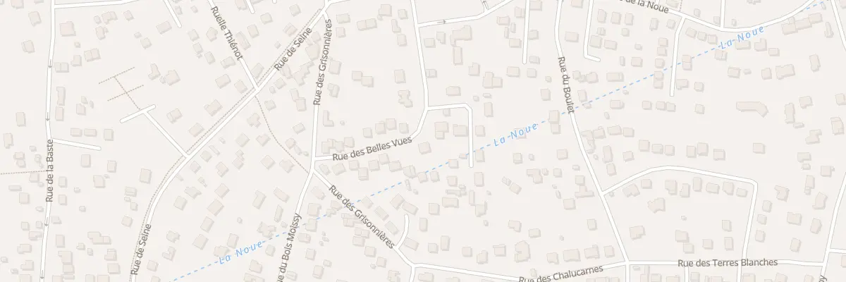 Plan du 118 Rue des Belles Vues à Vaux-le-Pénil