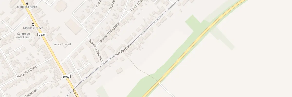 Plan du 44 Rue de l’Epée à Sains-en-Gohelle