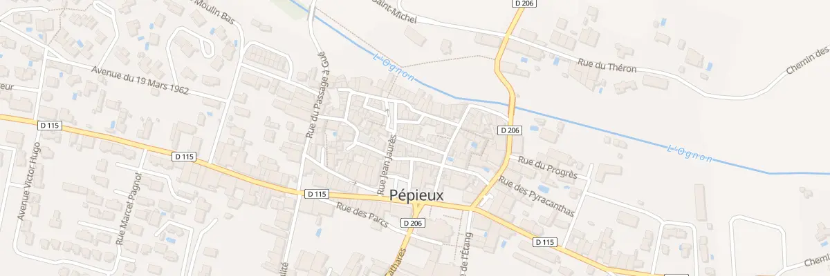 Plan du 1 Rue des Floralies à Pépieux