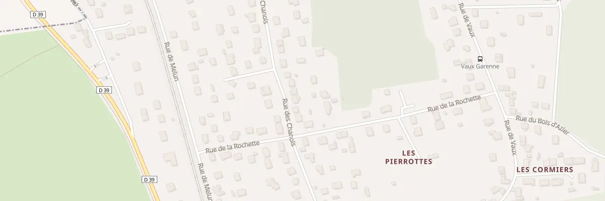 Plan du 38 Rue des Chanois à Livry-sur-Seine