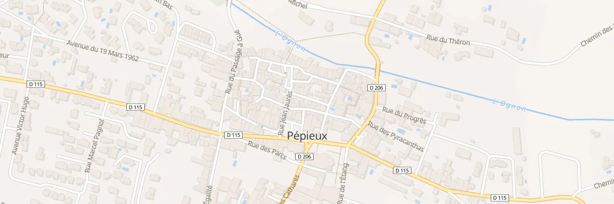 Plan du 2 Rue des Floralies à Pépieux