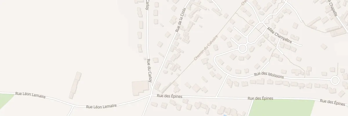 Plan du 47 Rue de la Croix à Duisans
