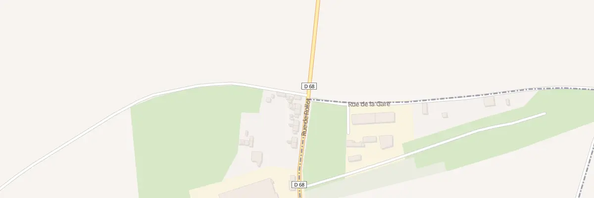 Plan du 1 Pch Petit Chemin de Rollot à Laboissière-en-Santerre