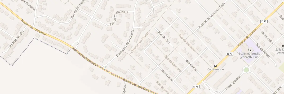 Plan du 32 Rue d’Agen à Sains-en-Gohelle