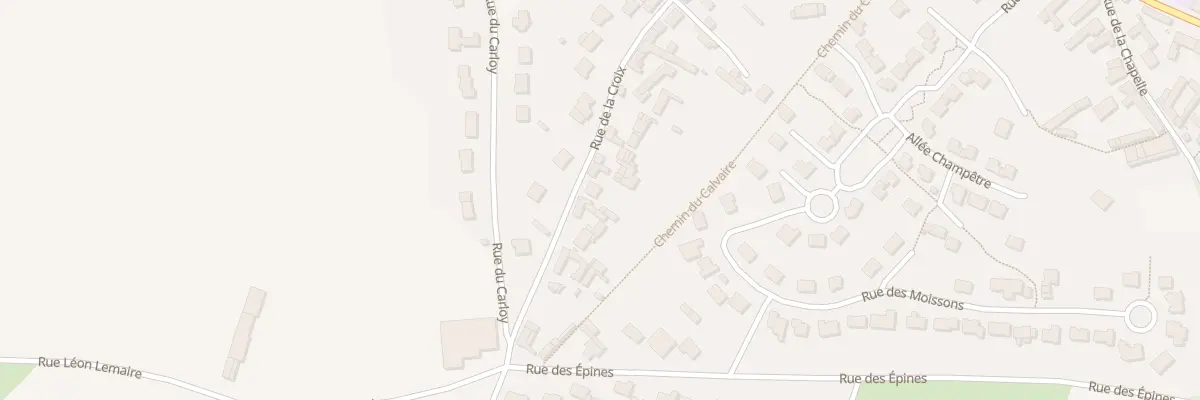 Plan du 43 Rue de la Croix à Duisans
