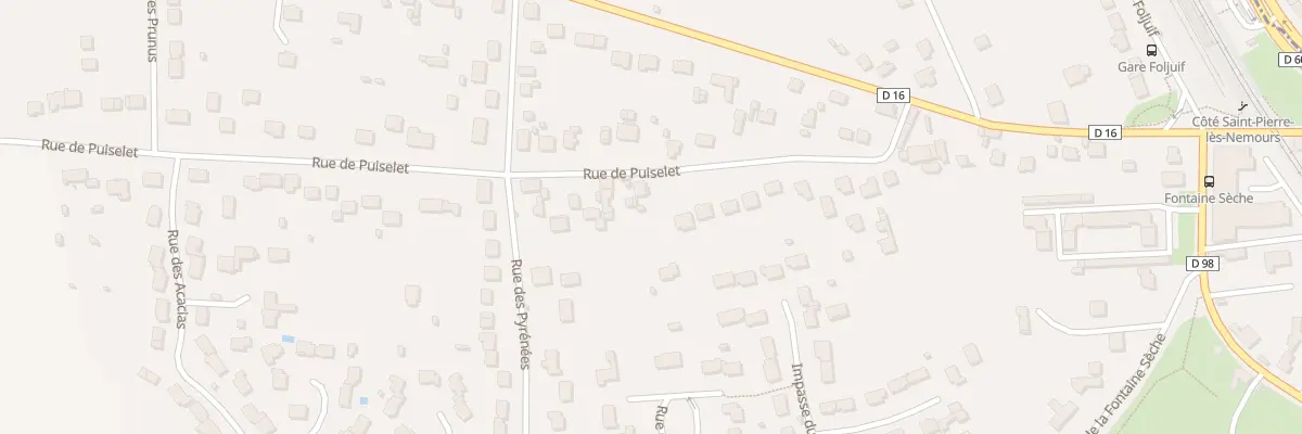 Plan du 23 Rue de Puiselet à Saint-Pierre-lès-Nemours