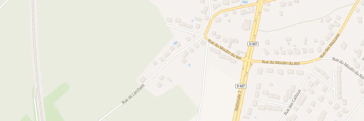 Plan du 17B Che de Larchant à Grez-sur-Loing
