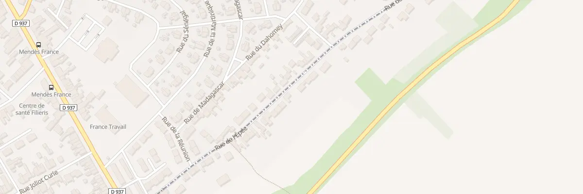 Plan du 52 Rue de l’Epée à Sains-en-Gohelle