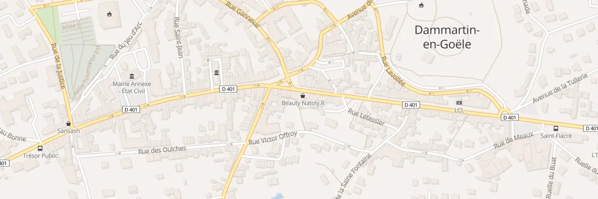 Plan du 122 Rue du Général de Gaulle à Dammartin-en-Goële