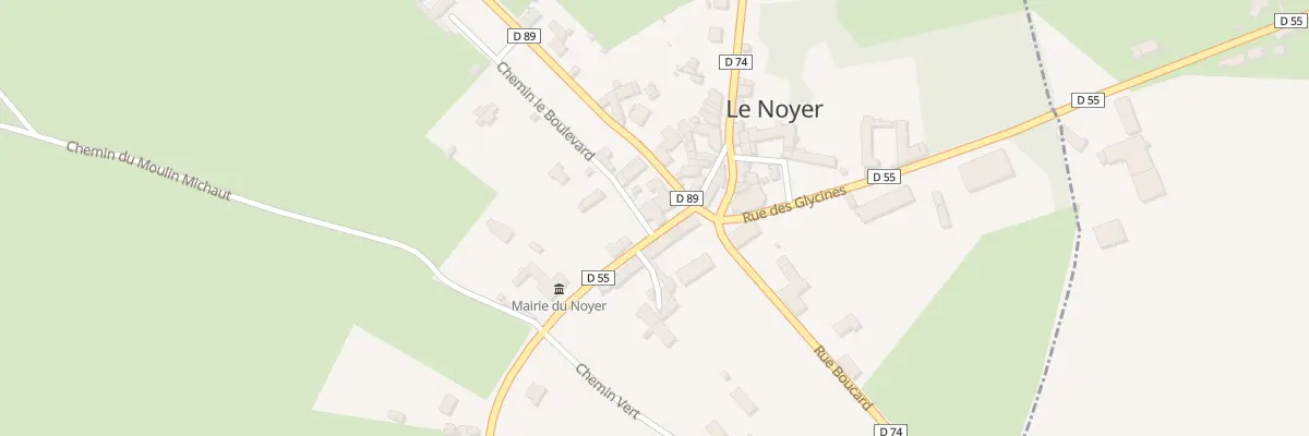 Plan du 4 Rue de la Mairie au Noyer