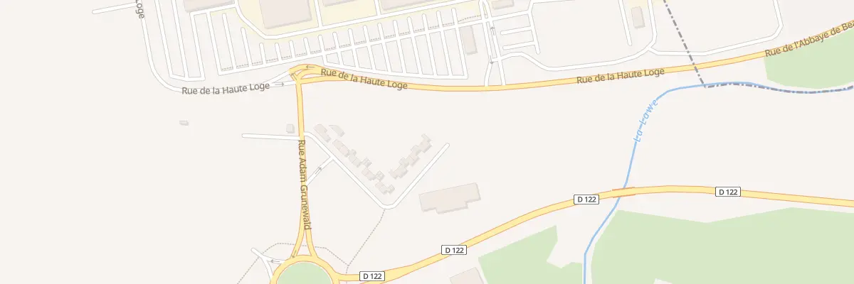 Plan du 938 Rue Adam Grunewald à Lestrem