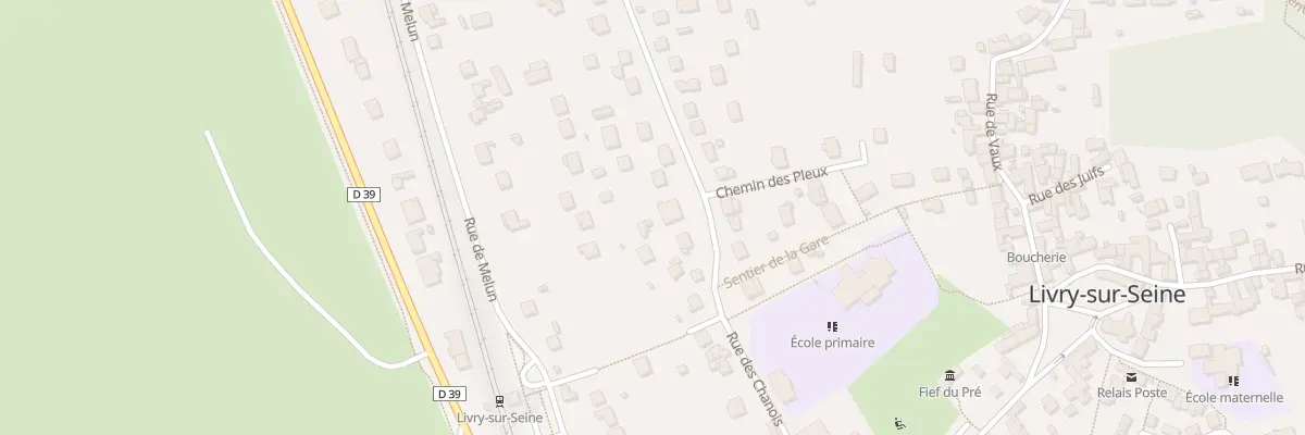 Plan du 19 Rue des Chanois à Livry-sur-Seine