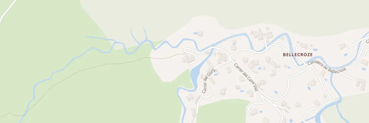 Plan du 9000 Bellecrose à Camélas