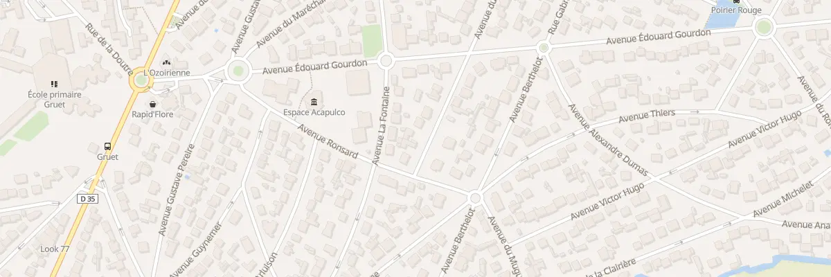 Plan du 3 Av Racine à Ozoir-la-Ferrière