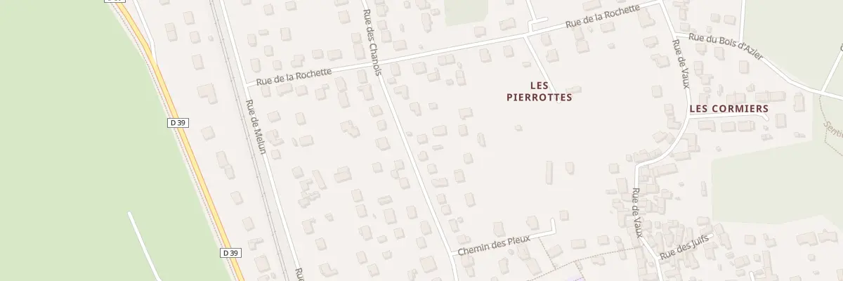 Plan du 24 Rue des Chanois à Livry-sur-Seine