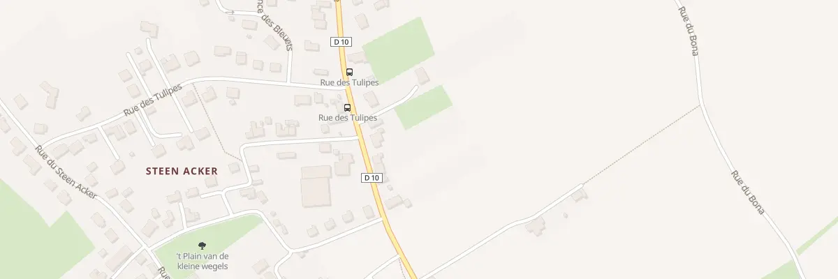 Plan du 1444 Rue de la Gare à Boeschepe