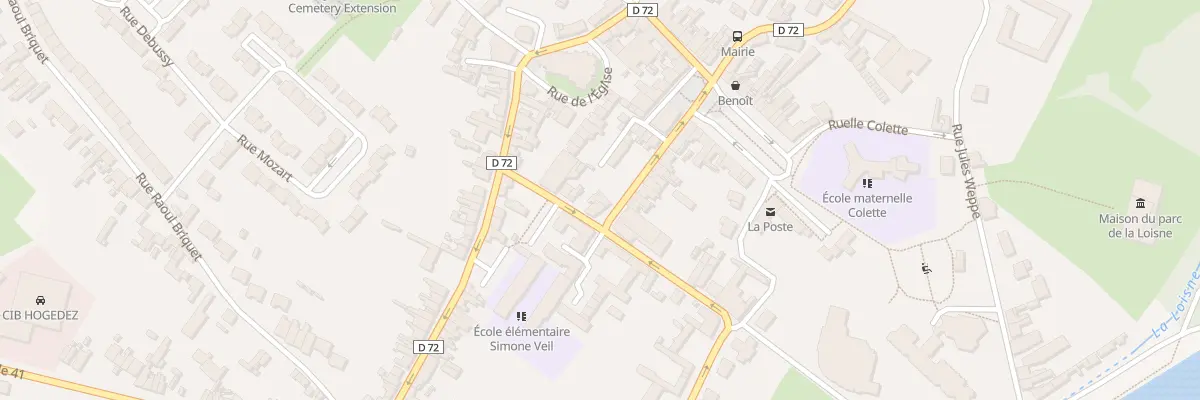 Plan du 120 Rue Pasteur à Beuvry