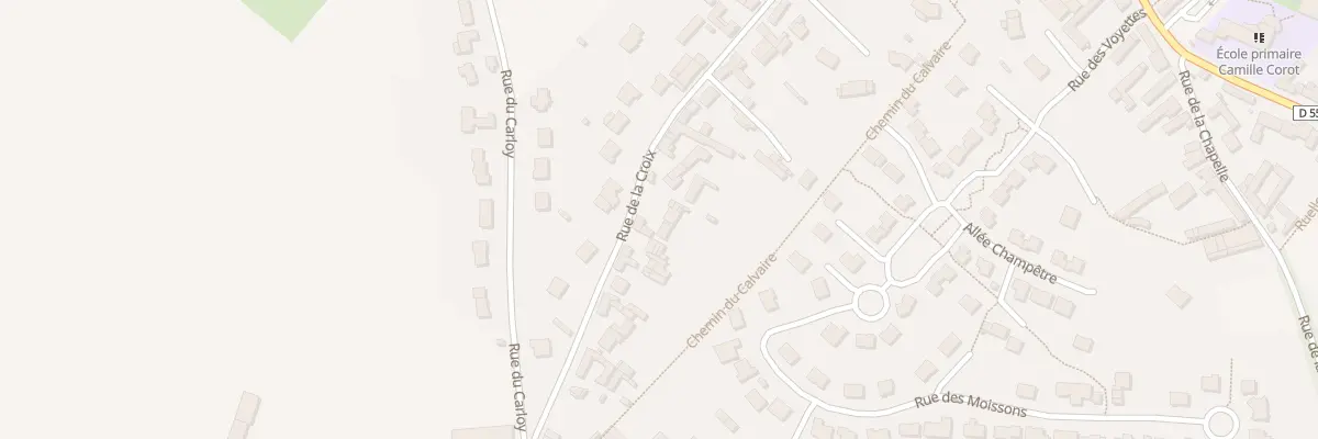 Plan du 35 Rue de la Croix à Duisans