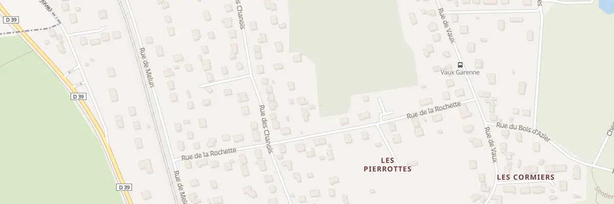 Plan du 38B Rue des Chanois à Livry-sur-Seine