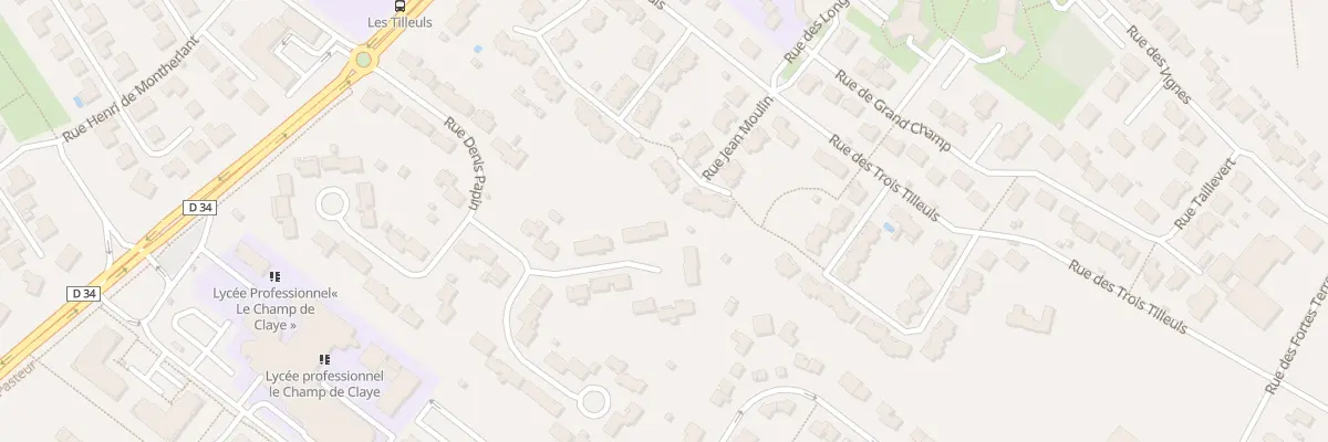 Plan du 11 Rue Nicéphore Niepce à Claye-Souilly