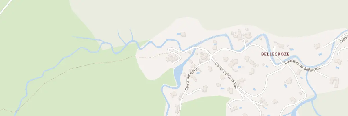 Plan du 87 Bellecrose à Camélas
