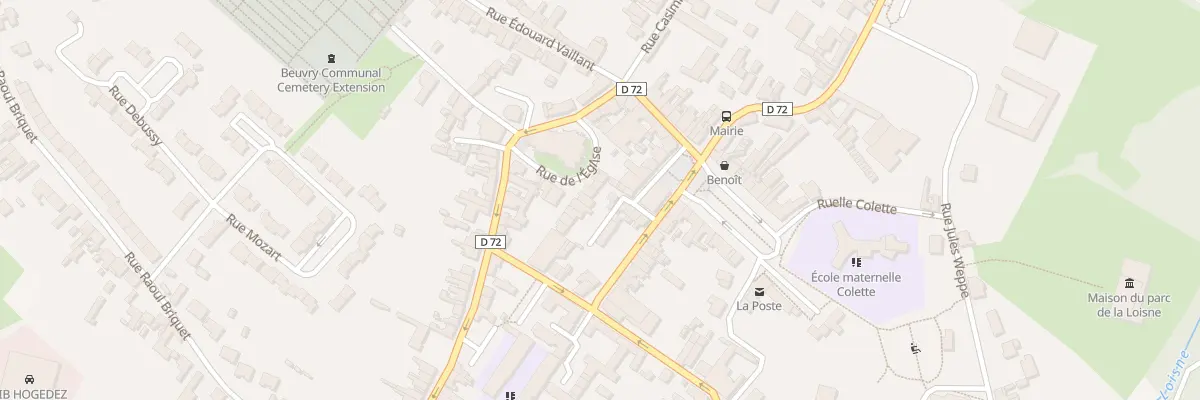 Plan du 8 Rue Pasteur à Beuvry
