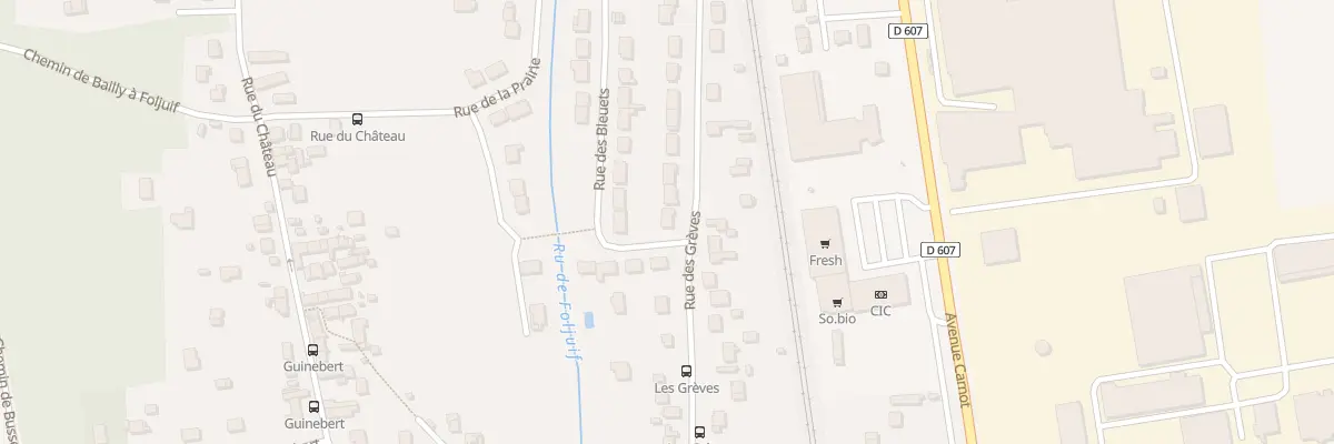 Plan du 21 Rue des Greves à Saint-Pierre-lès-Nemours