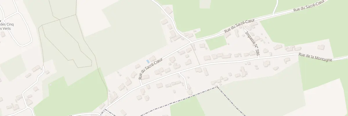 Plan du 771 Rue du Sacre - Coeur à Boeschepe