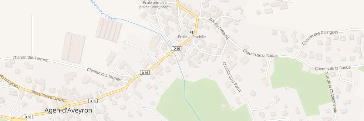 Plan du 2 Rue le Pave à Agen-d’Aveyron