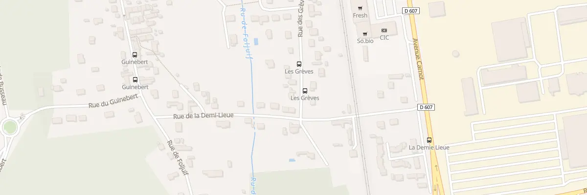 Plan du 3 Rue des Greves à Saint-Pierre-lès-Nemours