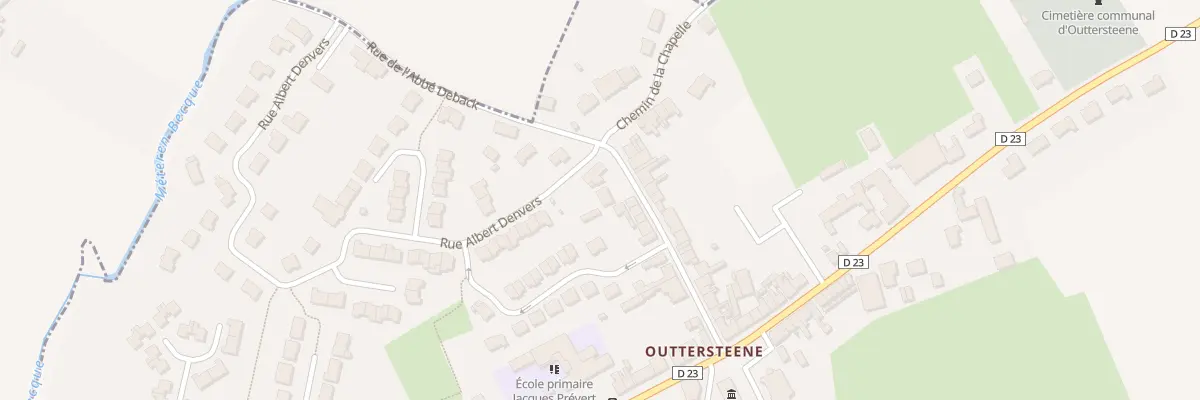 Plan du 131 Rue de l’Abbe Deback à Bailleul
