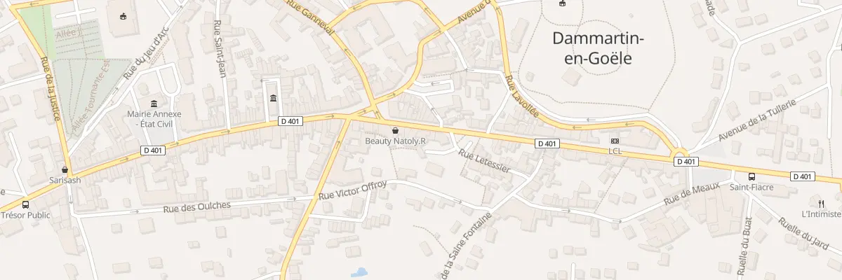 Plan du 130 Rue du Général de Gaulle à Dammartin-en-Goële