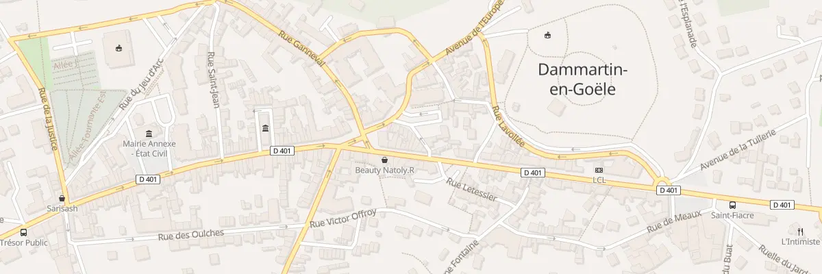 Plan du 127B Rue du Général de Gaulle à Dammartin-en-Goële