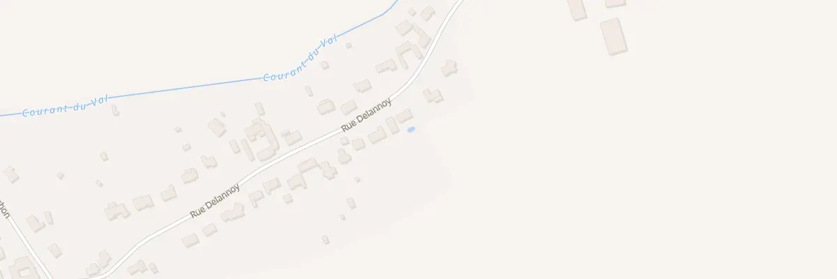Plan du 841 Rue Delannoy à Lestrem