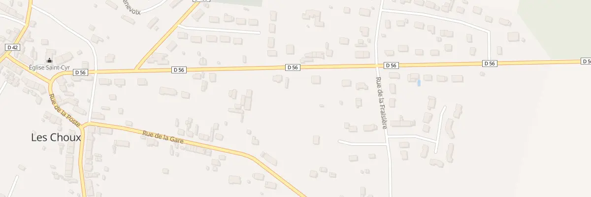 Plan du 24 Rte de Châtillon aux Choux