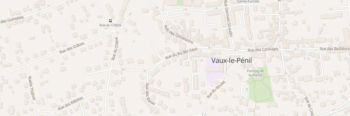 Plan du 10 Rue du Ru des Vaux à Vaux-le-Pénil