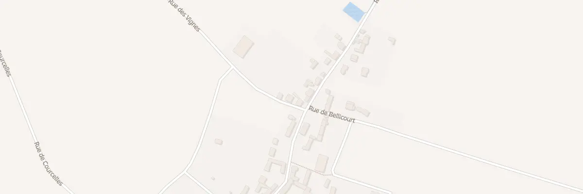 Plan du 14 Rue des Vignes à Lataule