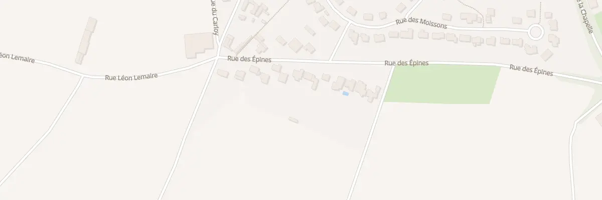 Plan du 12 Rue des Epines à Duisans
