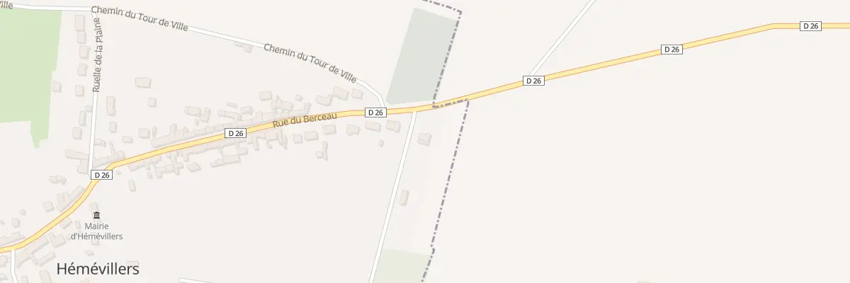 Plan du 547 Rue du Berceau à Cuts