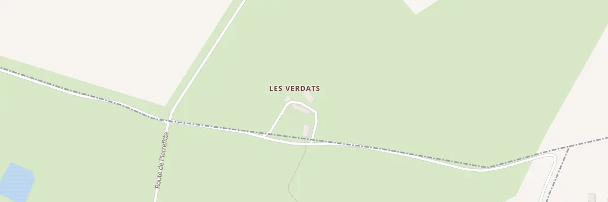 Plan du 5103 Les Verdats à Pierrefitte-ès-Bois