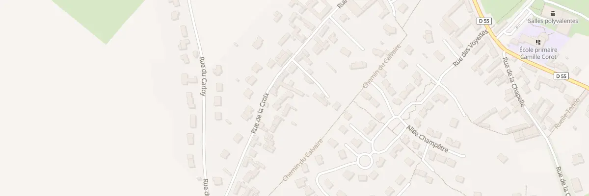 Plan du 29 Rue de la Croix à Duisans