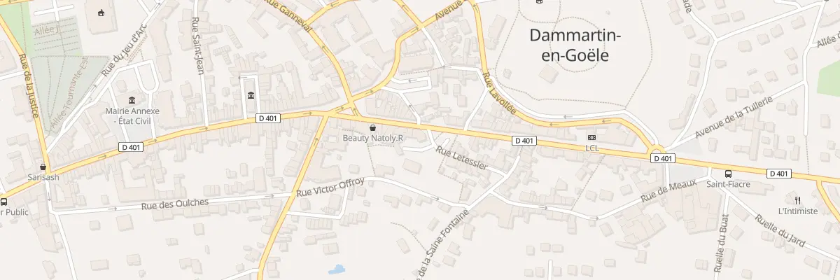 Plan du 134 Rue du Général de Gaulle à Dammartin-en-Goële