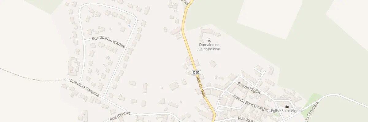 Plan du 27 Rue de Gien à Saint-Brisson-sur-Loire