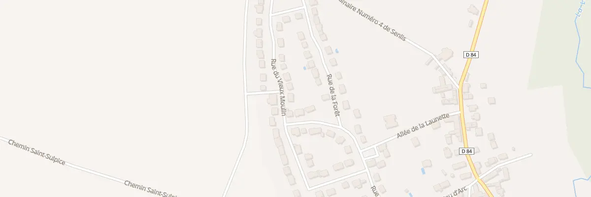 Plan du 20 Rue du Vieux Moulin à Ver-sur-Launette