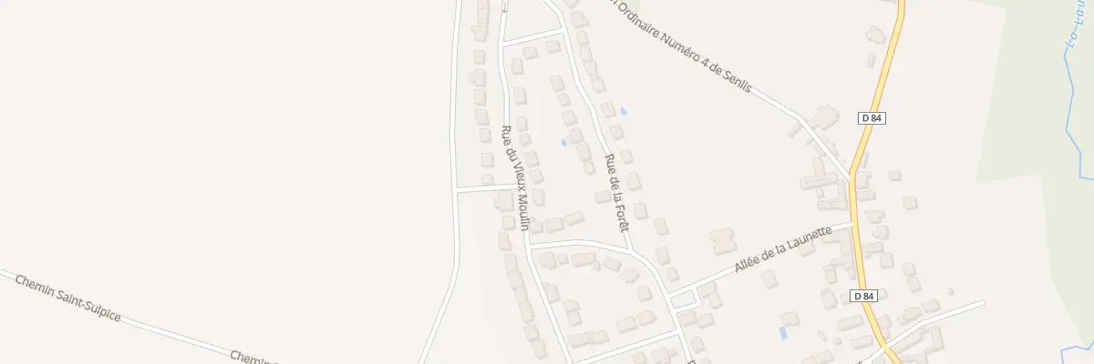 Plan du 22 Rue du Vieux Moulin à Ver-sur-Launette